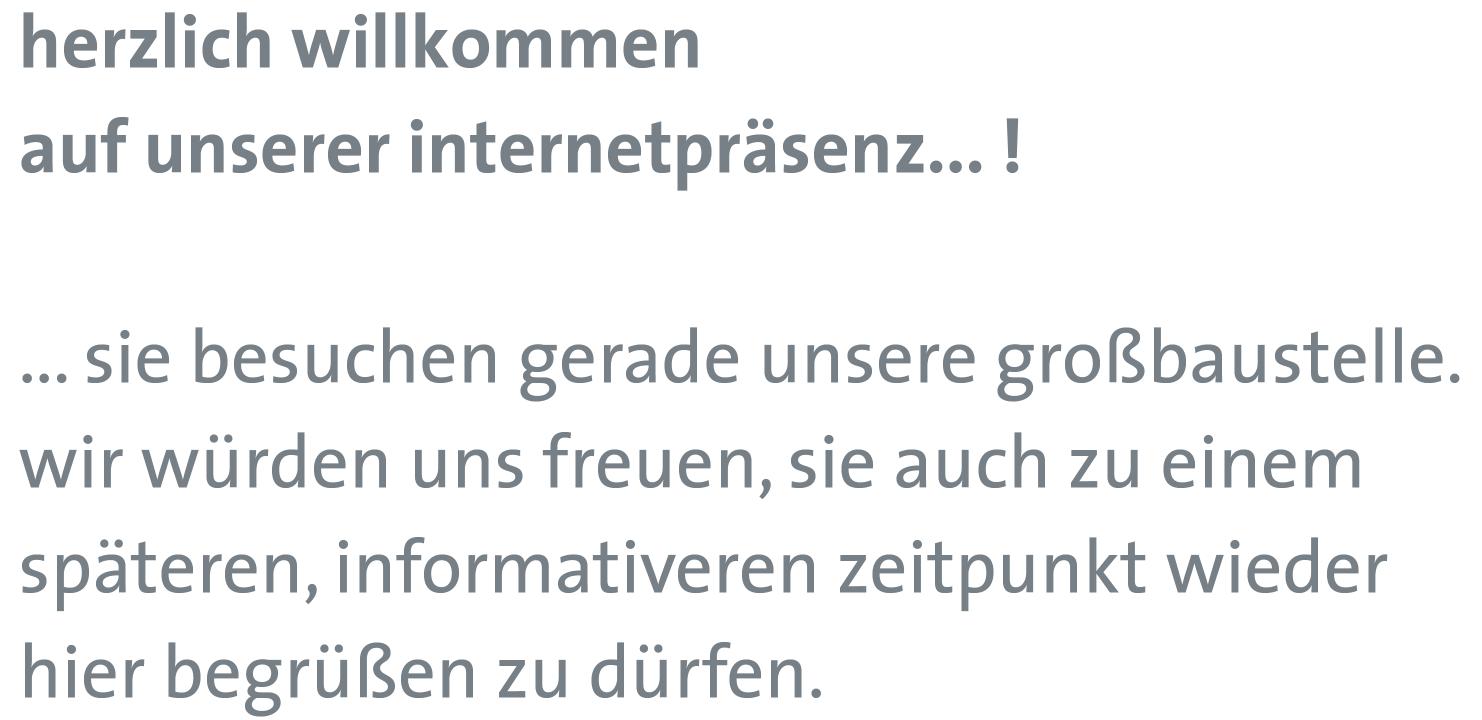 Herzlich Willkommen